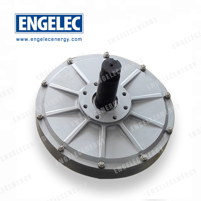 ENM-1K-300R Disc Coreless Generator Outer Rotor 1000W 300RPM Dia. 325MM Permanent Magnet Generator