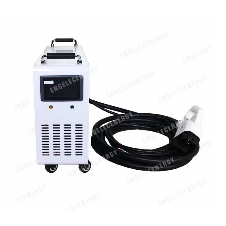 New Energy 15KW car charger 3 phase portable type with booking function CHAdeMO CCS ev charger car